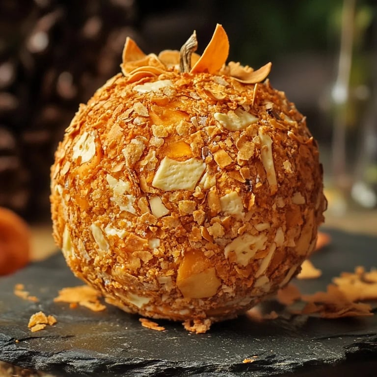Showstopper Pumpkin Cheese Ball Recipe