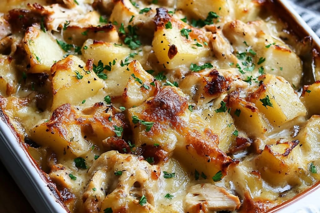 Creamy Chicken Potato Casserole: An Incredible Dairy-Free Favorite