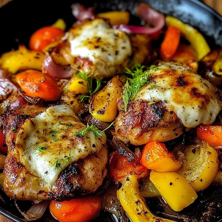 Hähnchen mit Ofengemüse: Ein Unglaubliches Ultimatives Rezept für 4 Personen