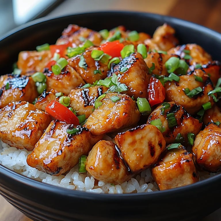 Riz au Poulet BBQ au Miel : Une Recette Incroyable Ultime
