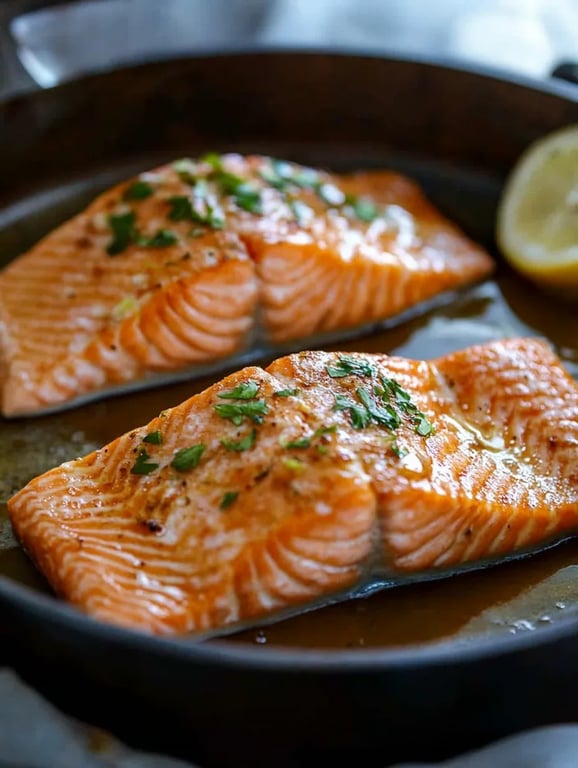 Unbelievably Crispy Salmon