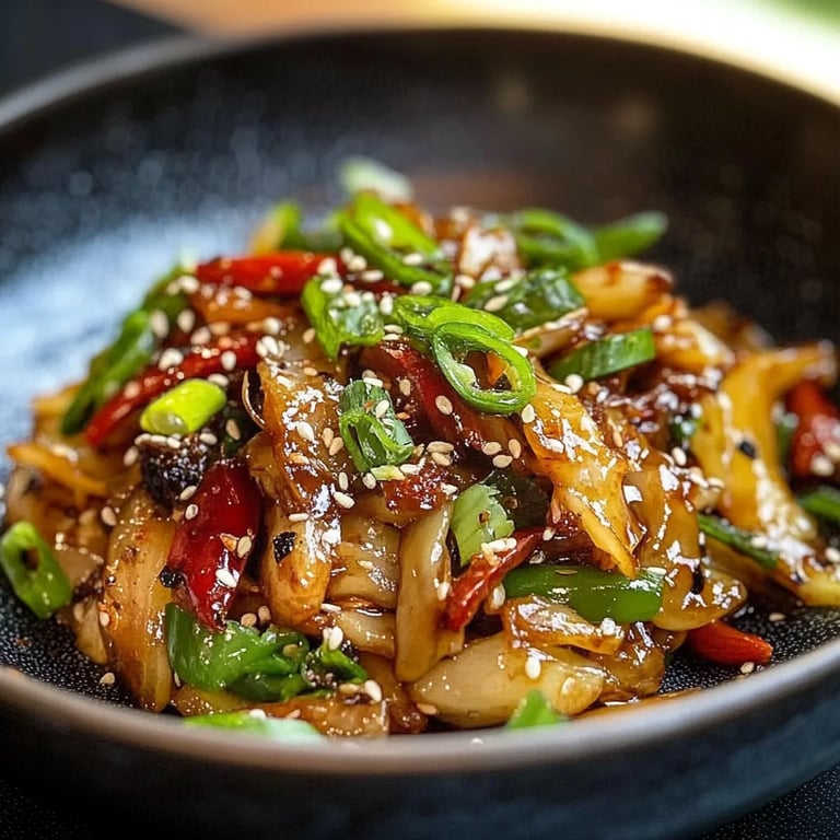 Köstliches Chinakohl-Pfannengericht