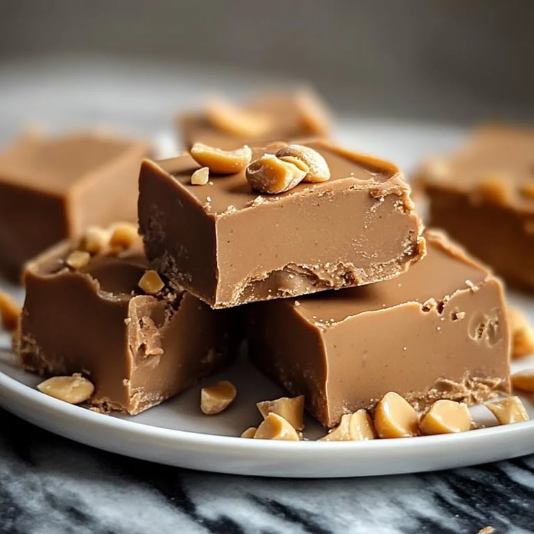 Easiest Peanut Butter Fudge