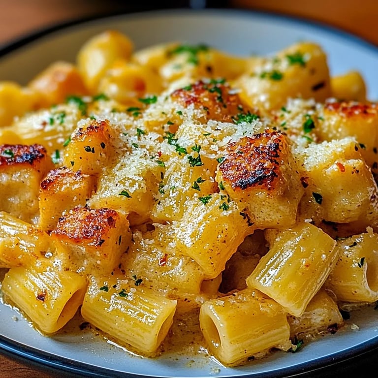 Garlic Butter Chicken with Rigatoni and Parmesan: An Incredible 5-Star Recipe