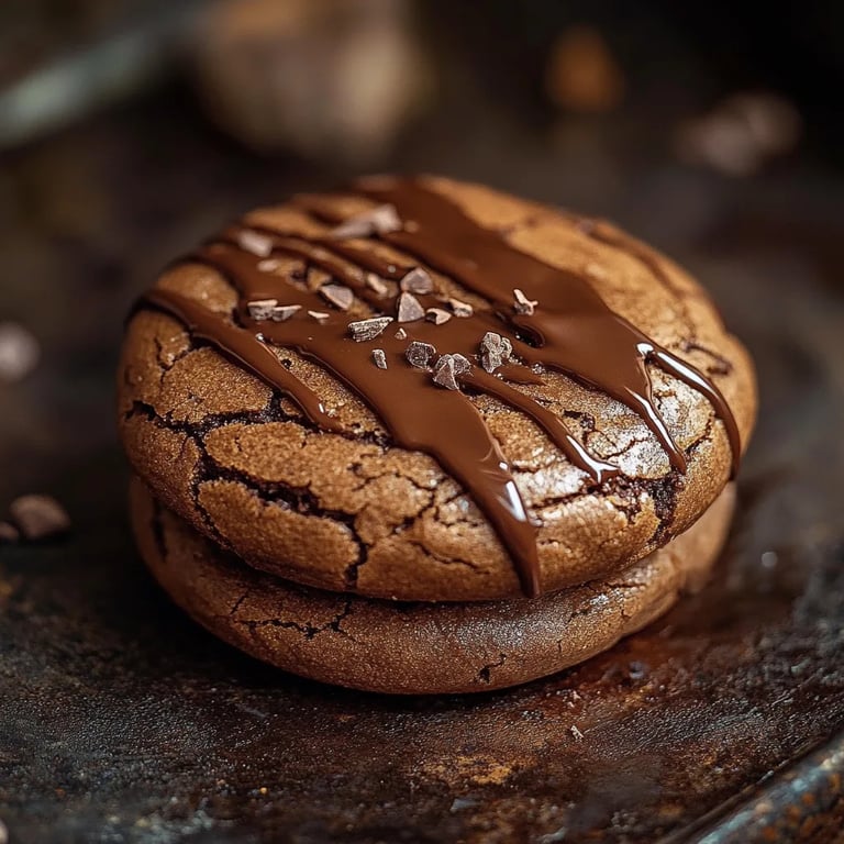 Extra dicke Schokoladenkekse im Bäckerei-Stil