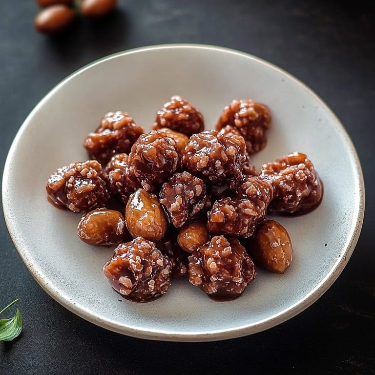 Karamellisierte Walnüsse