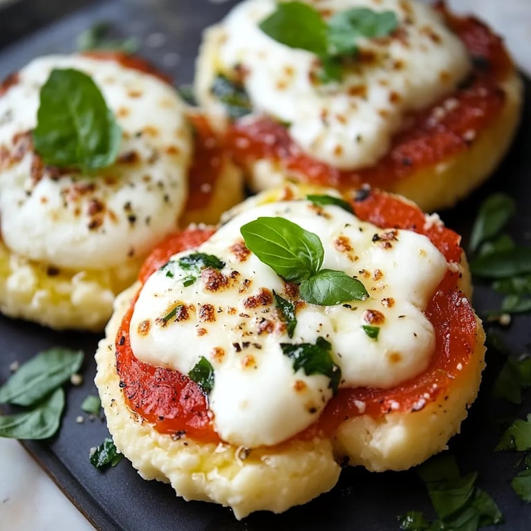Gebackene Mozzarella-Blumenkohlsteaks