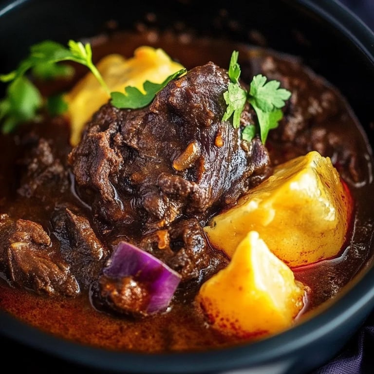 Malzbiergulasch