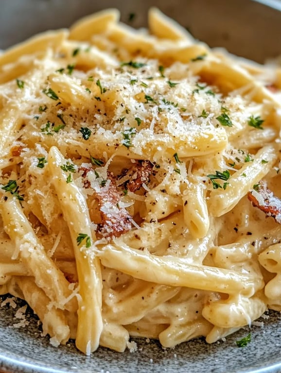 One Pot Creamy Garlic Pasta