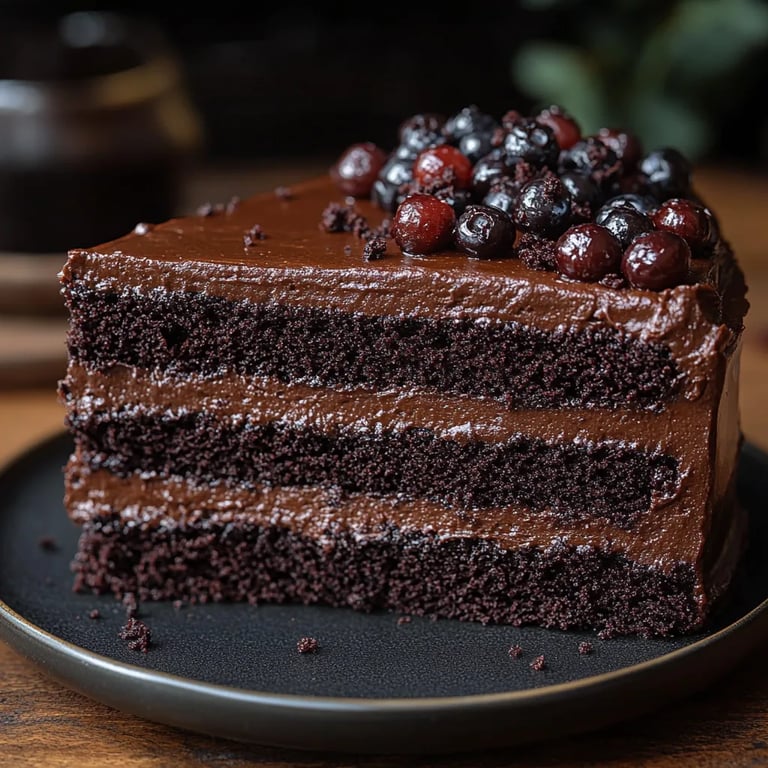<p>Bolo de Veludo Preto: Uma Receita Incrível e Definitiva para Impressionar</p>