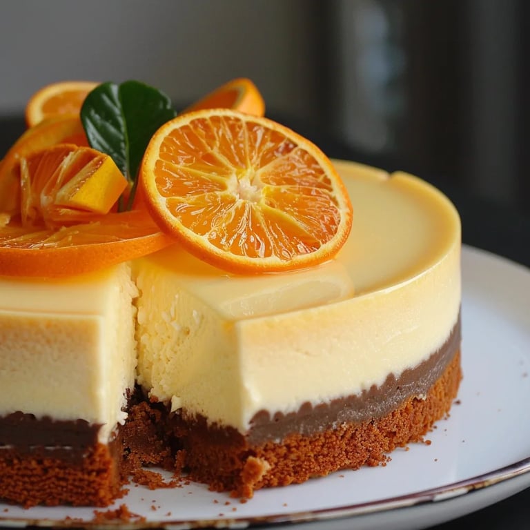 Fruchtige Mohntorte mit Orangencreme