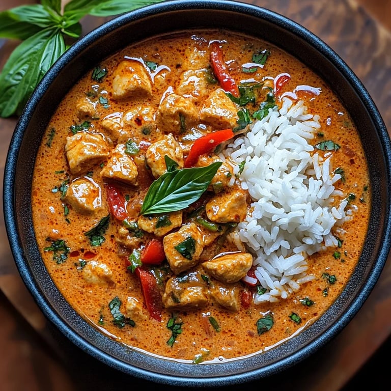 Curry Panang de Pollo: Una Increíble Receta Esencial