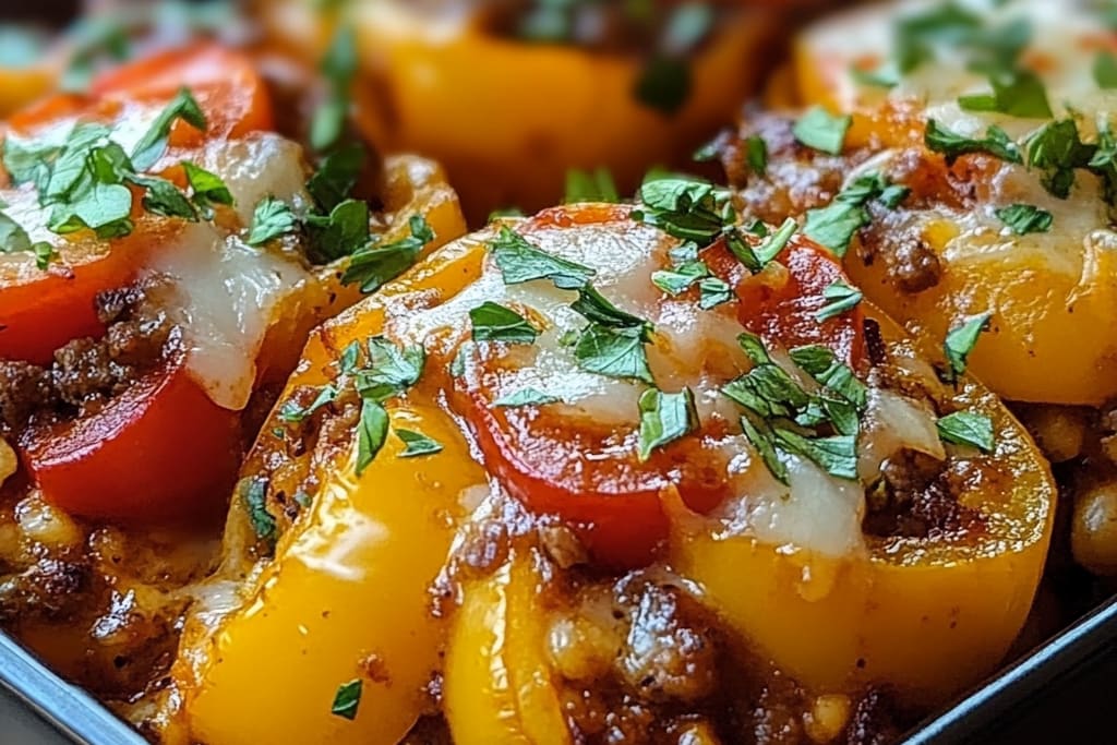 Gefüllter Paprika-Auflauf: Ein Unglaubliches Ultimatives Rezept für 4 Personen