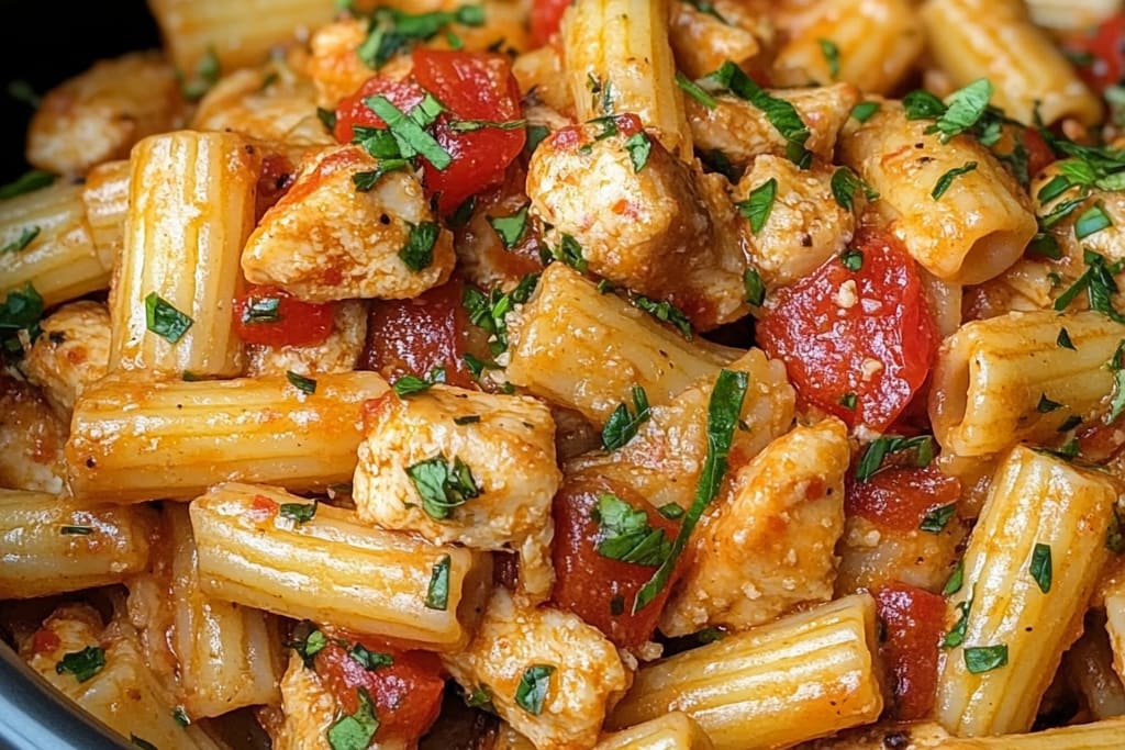 Bruschetta Chicken Pasta: An Amazing Ultimate 7-Step Recipe
