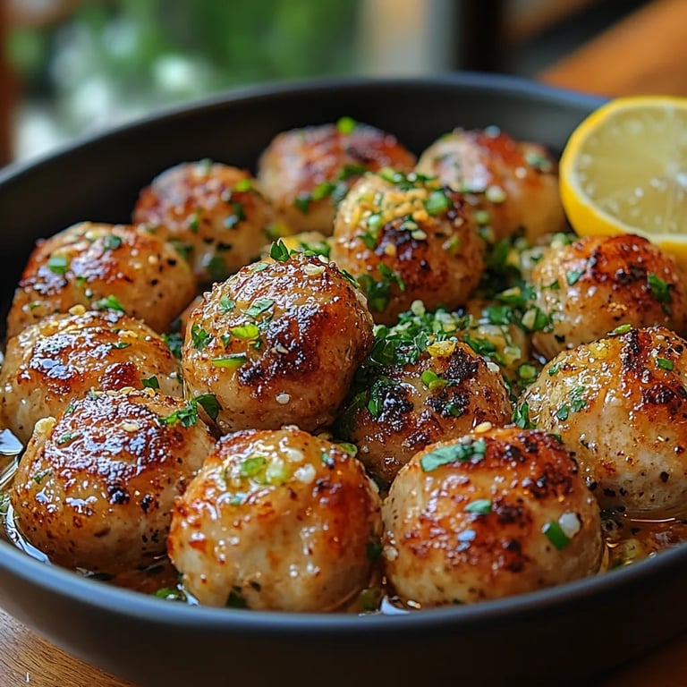 Albóndigas Griegas de Pollo: La Increíble Receta Última