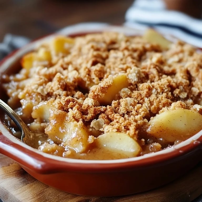 Baked Apple Crumble