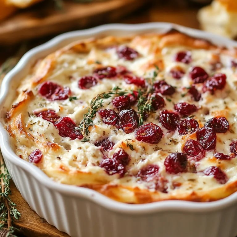 Baked Cranberry Cream Cheese Dip