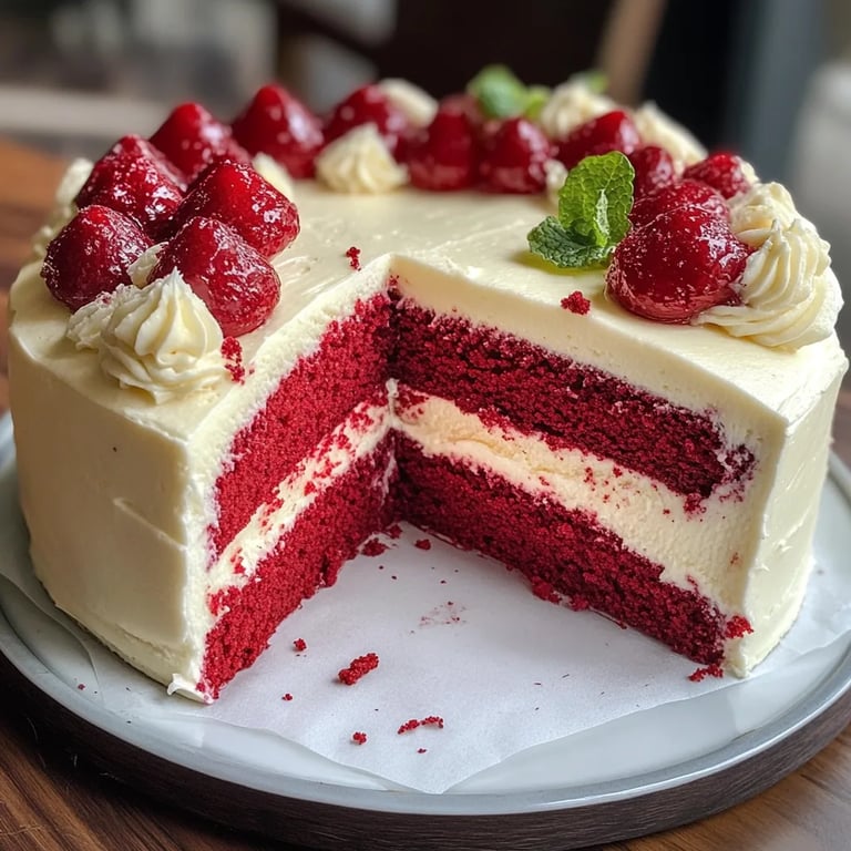 Red Velvet Buttermilk Cake