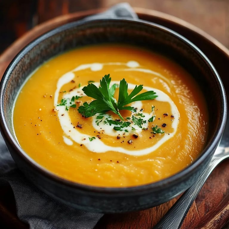 Kürbissuppe