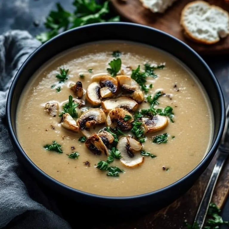 Cremige Maronesuppe
