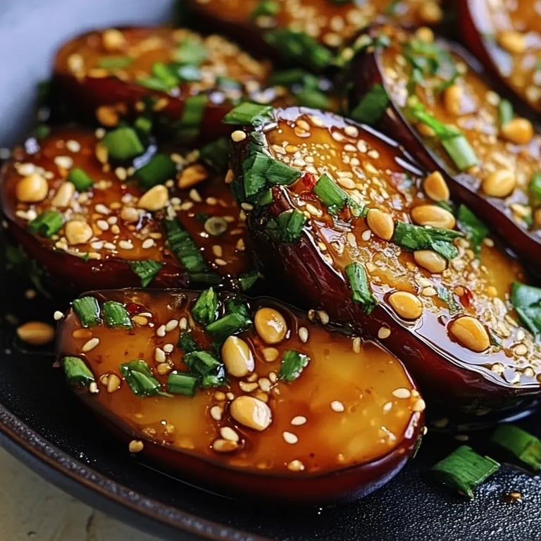 Miso Glazed Eggplant