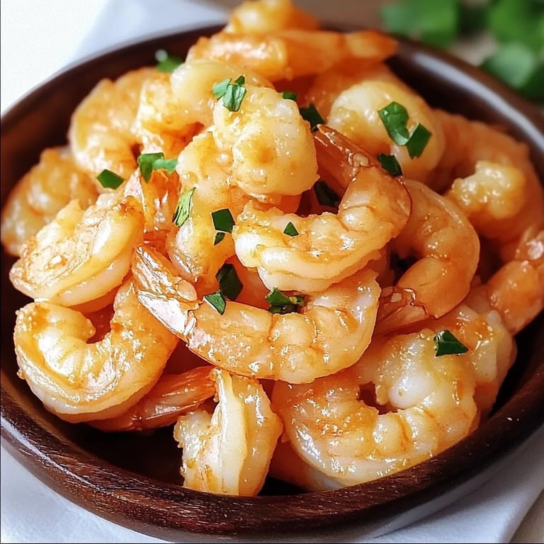Smoked Honey Garlic Shrimp