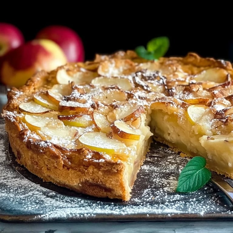 Einfacher Apfelkuchen - mega saftig