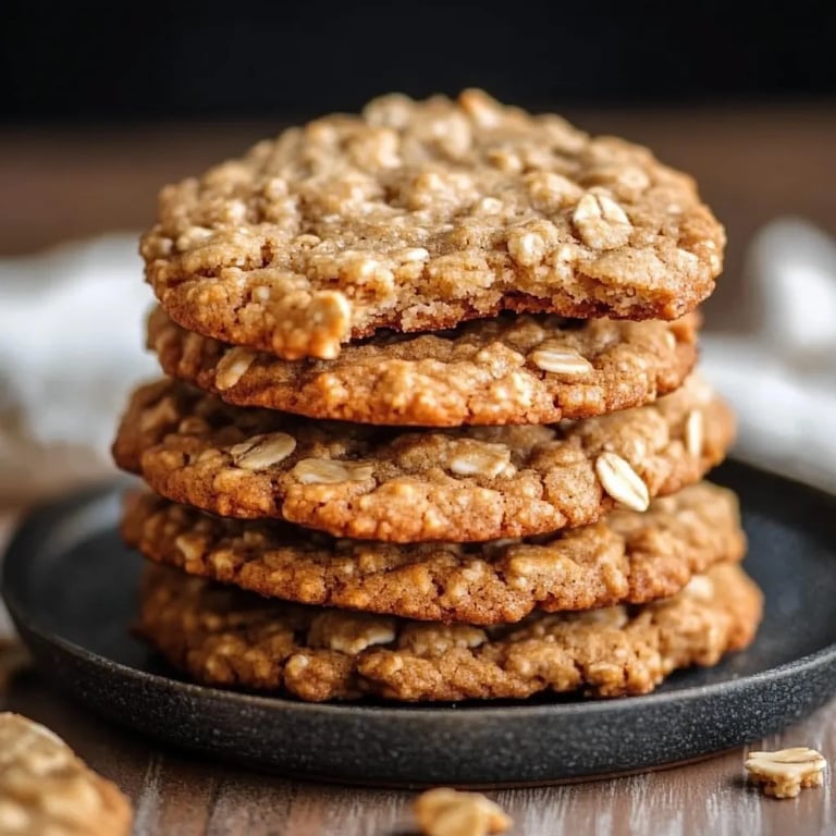 Delicious Honey Oatmeal Cookies