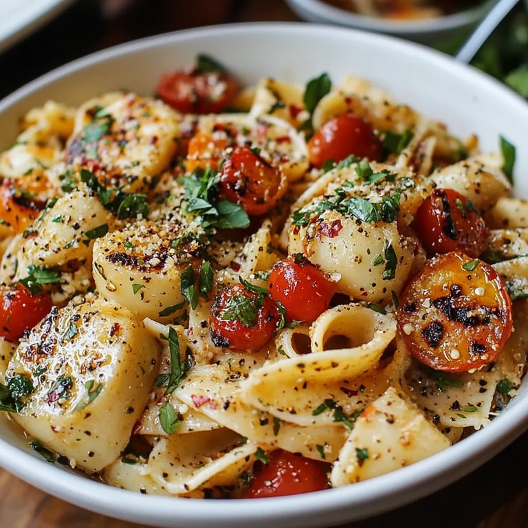 Köstlicher Bruschetta Nudelsalat: Ein Unglaubliches Ultimatives Rezept mit 5 Zutaten
