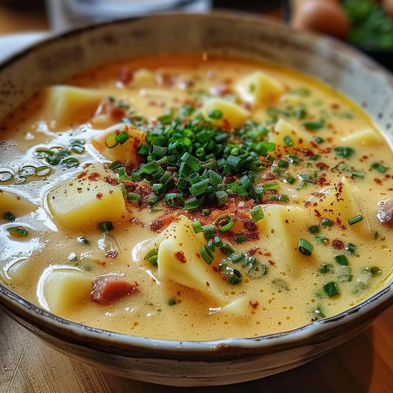 Kartoffelsuppe – wie bei Oma