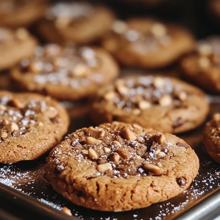 Schokoladenkekse mit Walnüssen