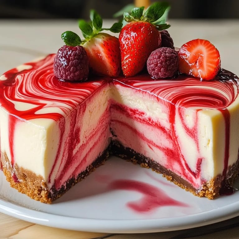 Strawberry Swirl Cheesecake: An Amazing Ultimate Recipe to Savor