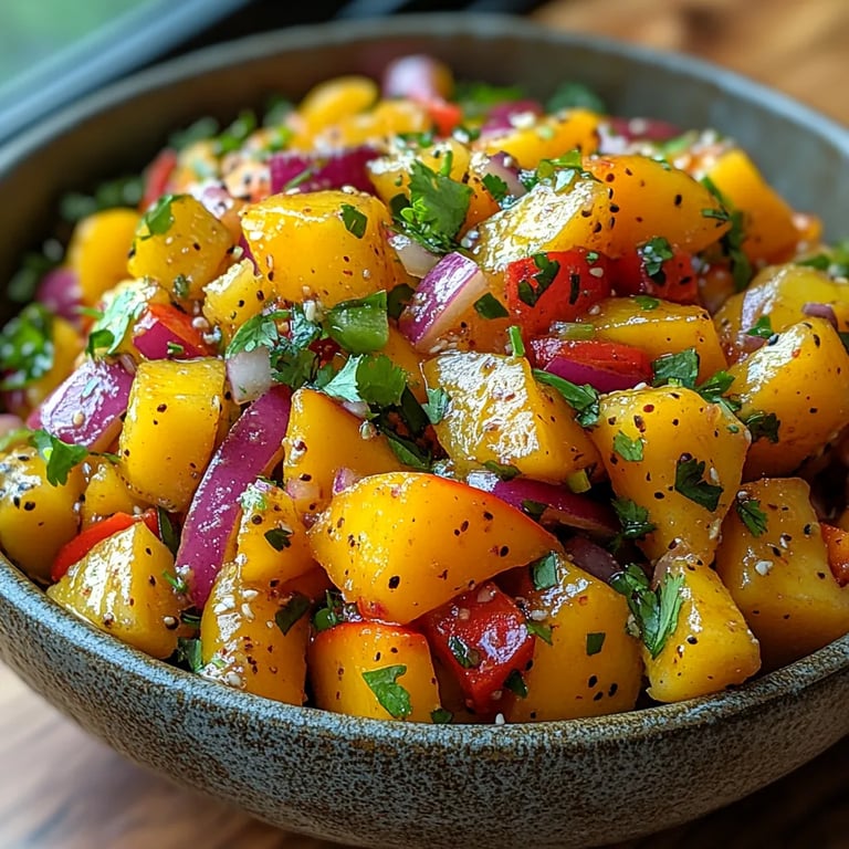 Süß-scharfer thailändischer Mangosalat: Ein Unglaubliches Ultimatives Rezept