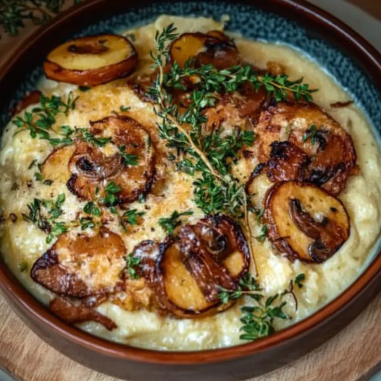 Rosenkohl-Kasseler-Auflauf