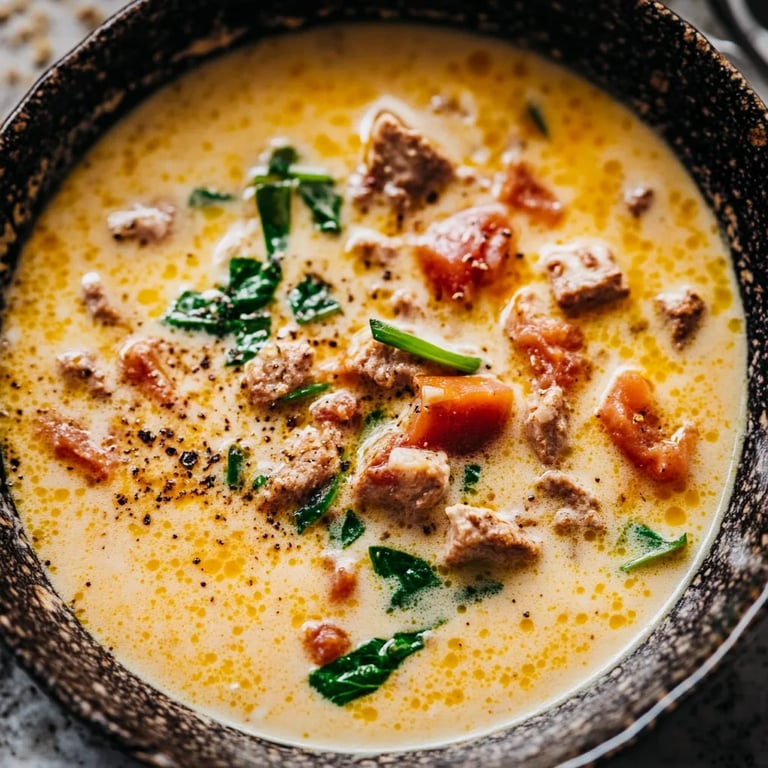 Herzhafte toskanische Suppe