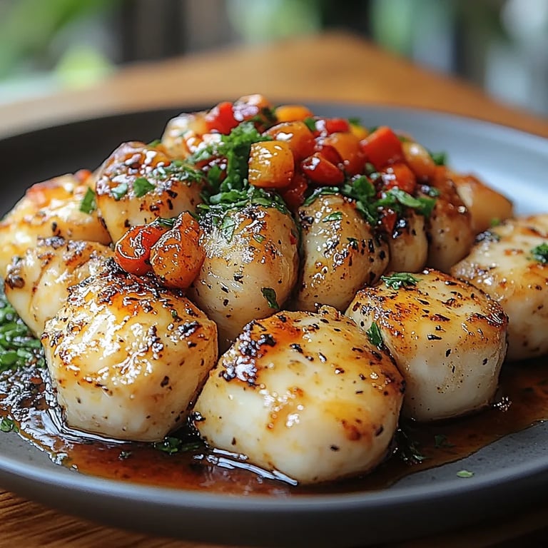 Pollo Sabroso con Coco, Albahaca y Especias: Una Increíble Receta Última