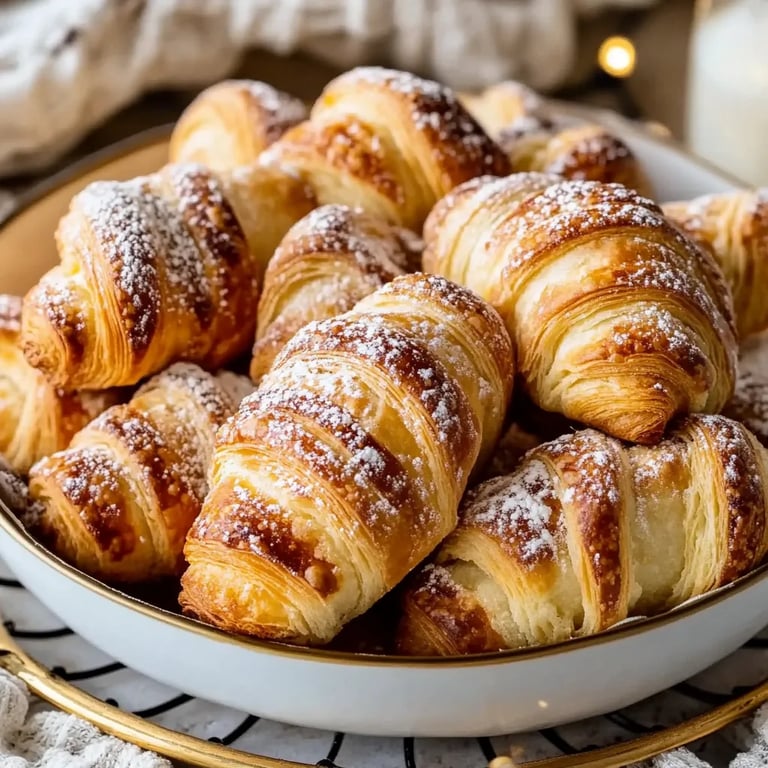 Zimtcroissant-Kekse für Weihnachten