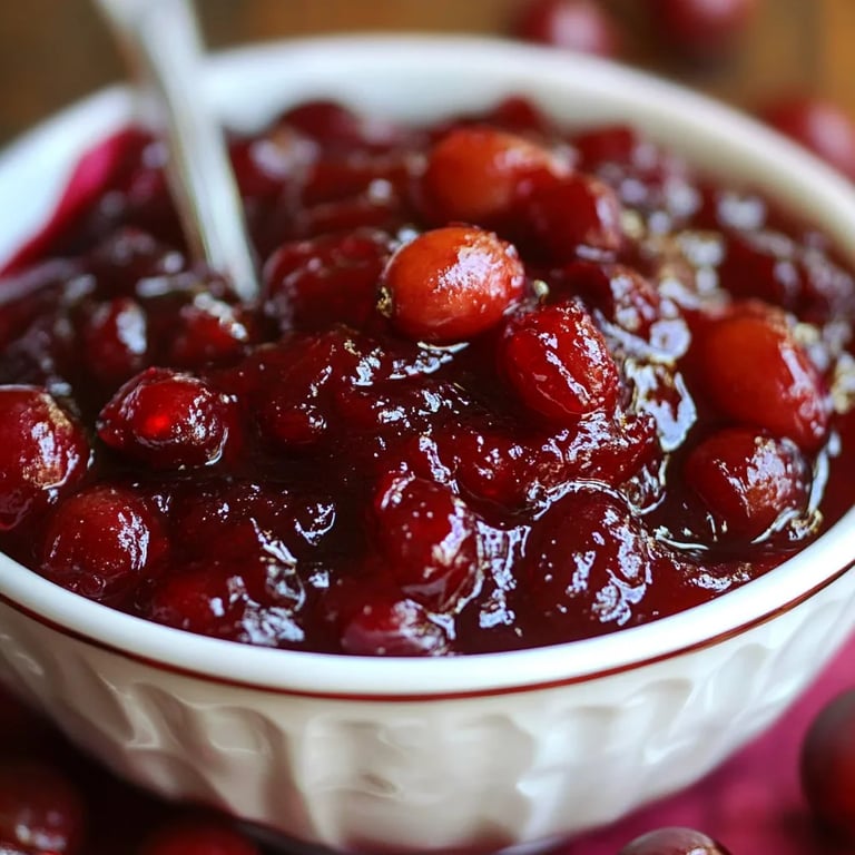 Tasty Christmas Cranberry Sauce
