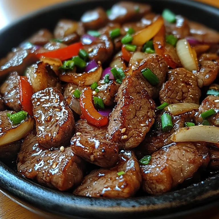 Sizzling Chinese Pepper Steak w/ Onions: The Incredible Ultimate Recipe