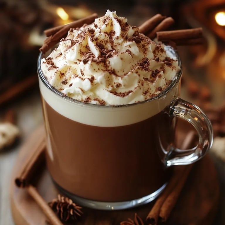 Winter Spiced Hot Chocolate