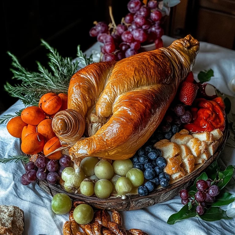Bread Cornucopia: An Amazing Ultimate Thanksgiving Appetizer