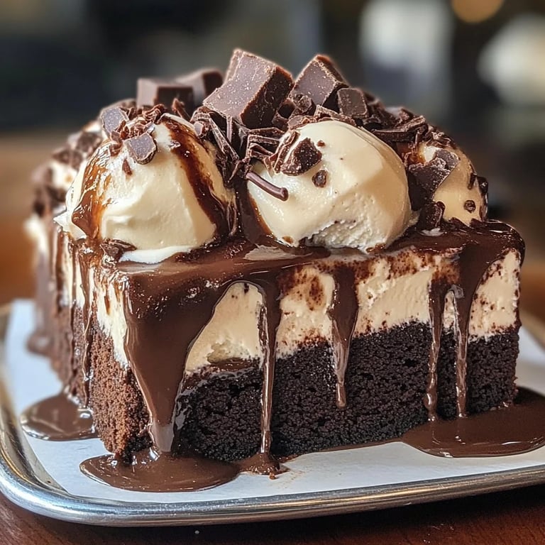 Pastel Helado de Brownie Congelado: Una Maravillosa Receta Última