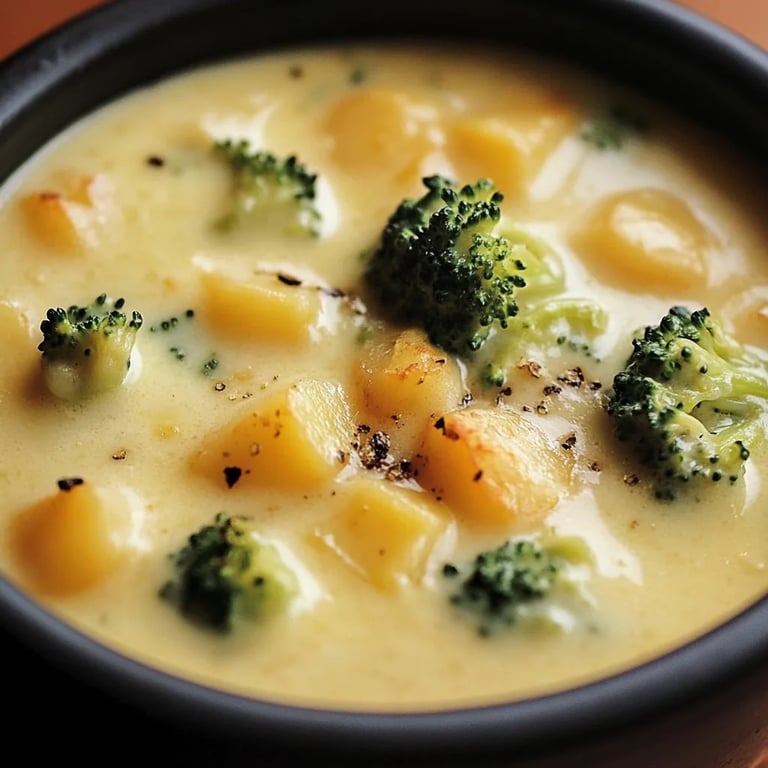 Broccoli Potato Cheese Soup