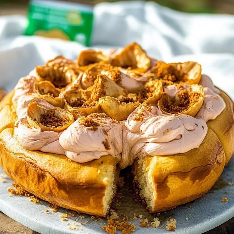 Fluffige Lotus Zimtschnecken