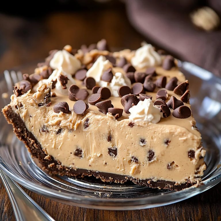 Chocolate Chip Peanut Butter Pie