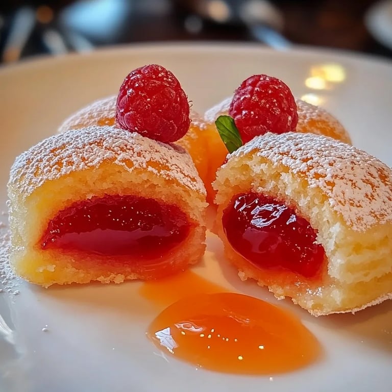 Marmeladen Küsschen Vom Blech