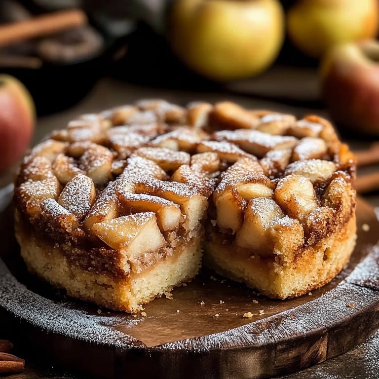Easy Cinnamon Apple Cake