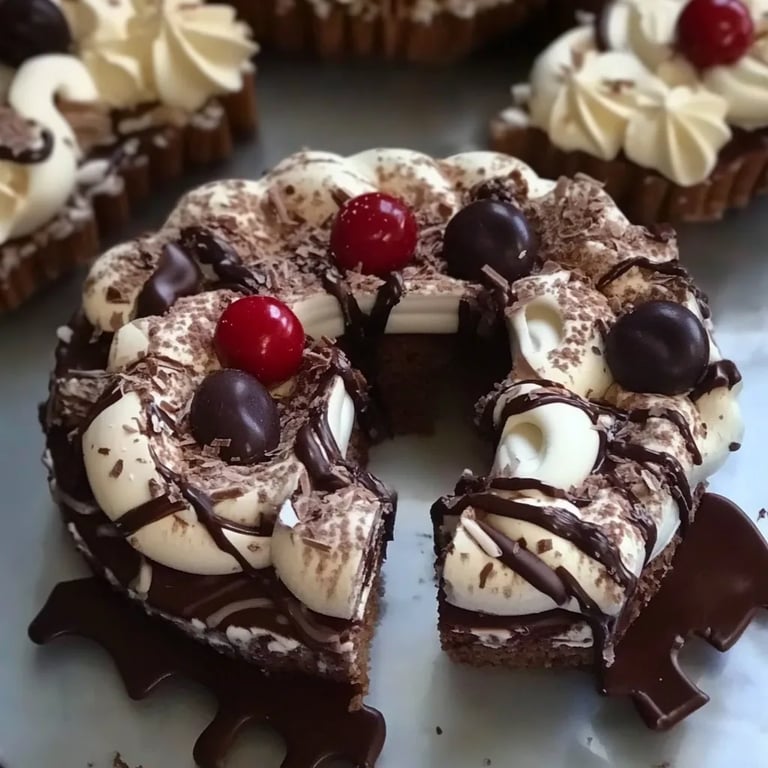 Schokoladen-Zahlenkuchen