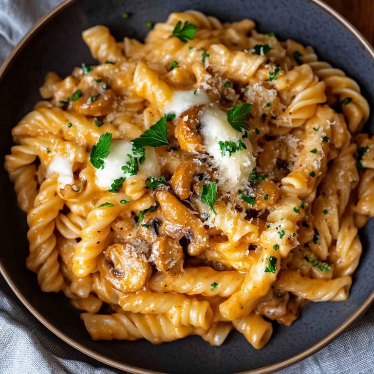 Cremige Pasta - gesund & einfach