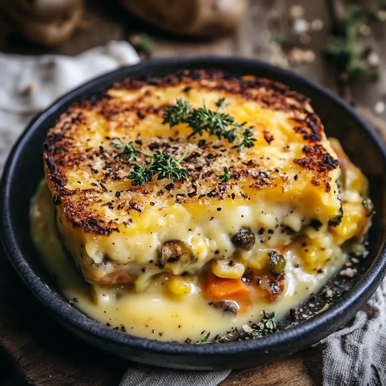 Rosenkohl Kartoffel Auflauf